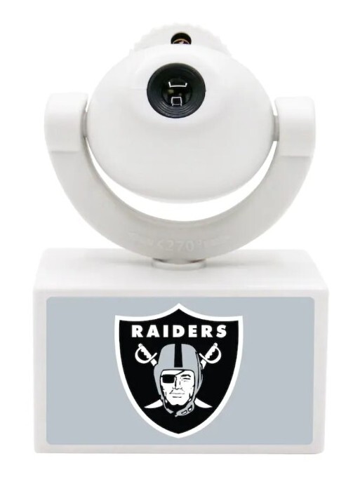 Las Vegas Raiders Light Led Mini Spotlight Projector, light up 6 logos Man Cave