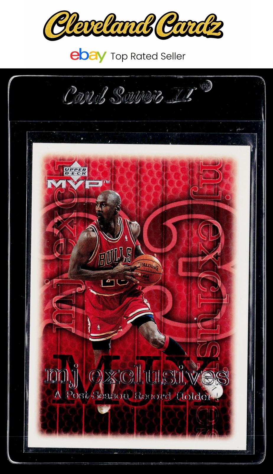 1999-00 Upper Deck MVP #196 Michael Jordan Silver Script