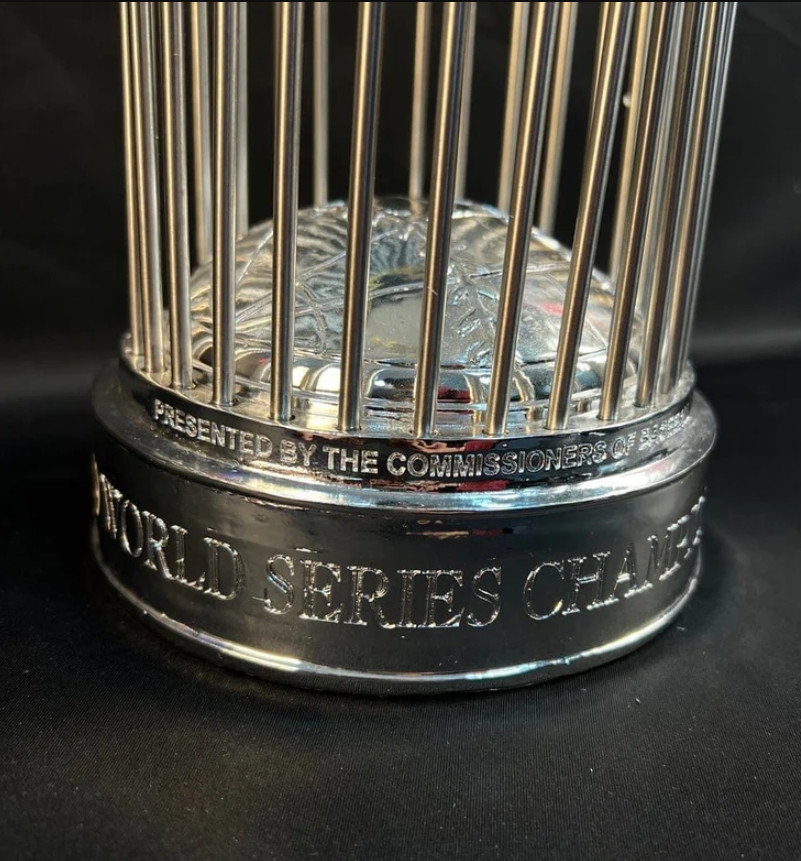 11.8” Florida Marlins World Series Championship Trophy Replica Award 2003