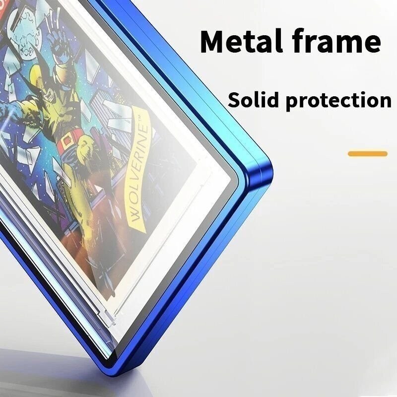 1-10 Pack Magnetic Trading Card Holders Case Slab Display Box Acrylic PSA Graded