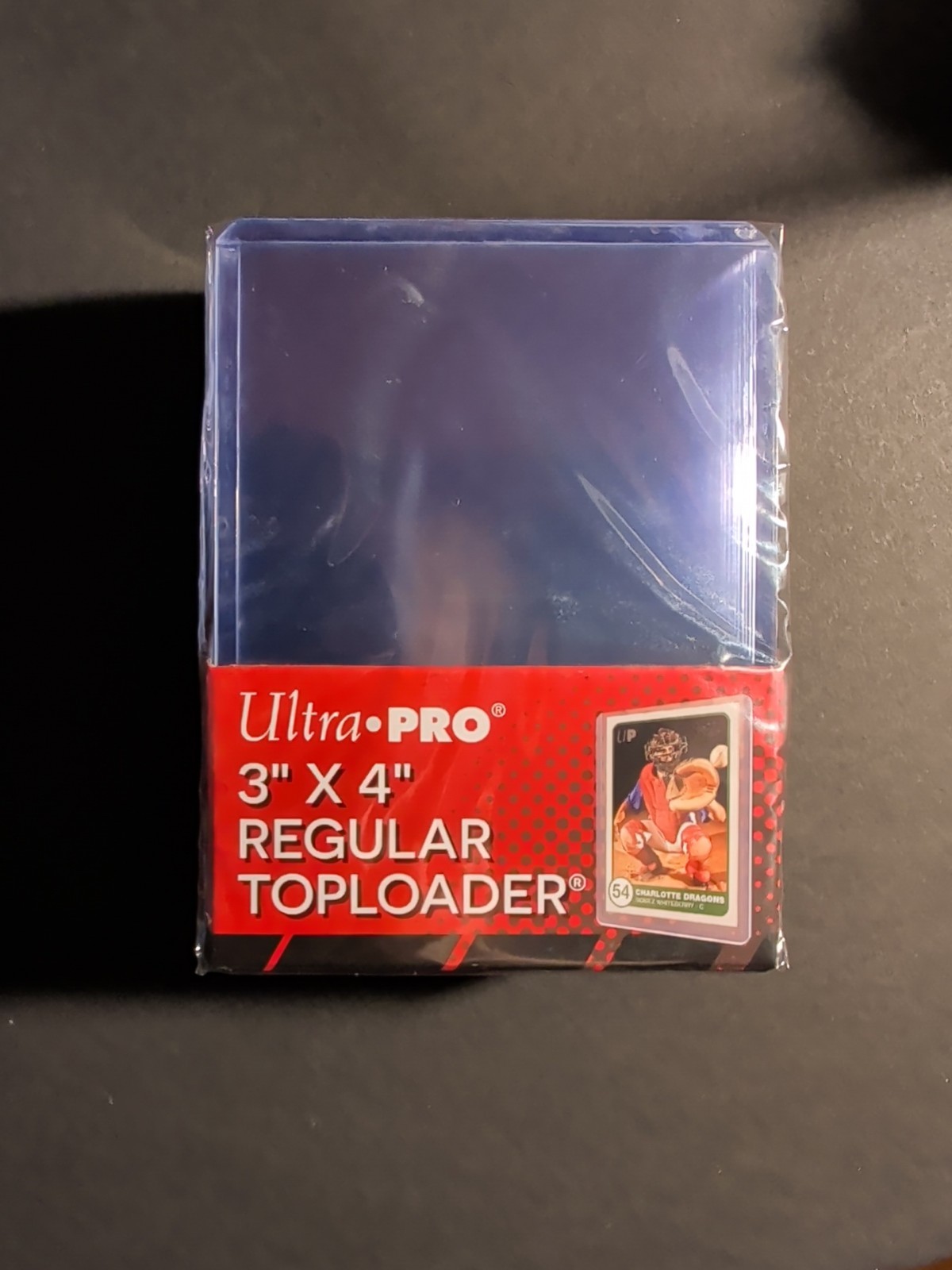 Ultra PRO 3″ x 4″ Regular Toploader – 50 Toploaders – Pokemon, Magic, Sports