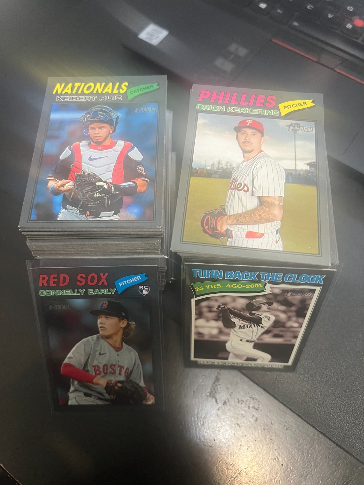 2026 Topps Heritage DARK GRAY BORDER #201-400 You Pick to Complete Your Set