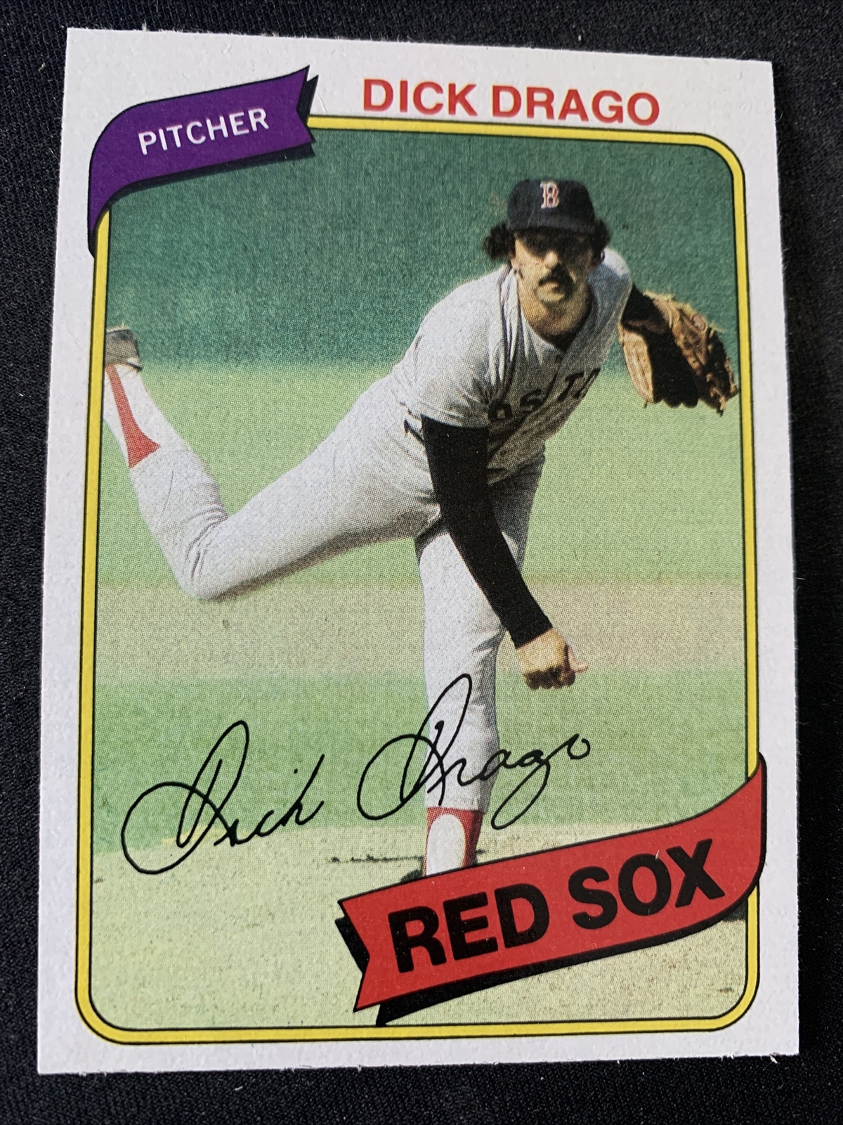 1980 Topps Baseball Card #271 Dick Drago Boston Red Sox NmMt Free Shipping!