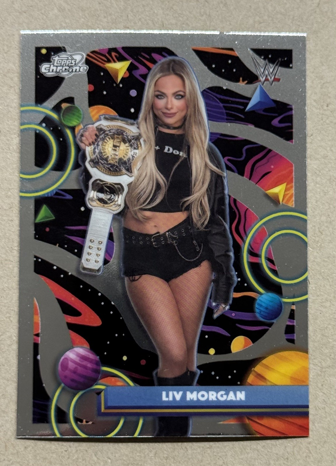 Topps 2026 Chrome Cosmic WWE Liv Morgan #115