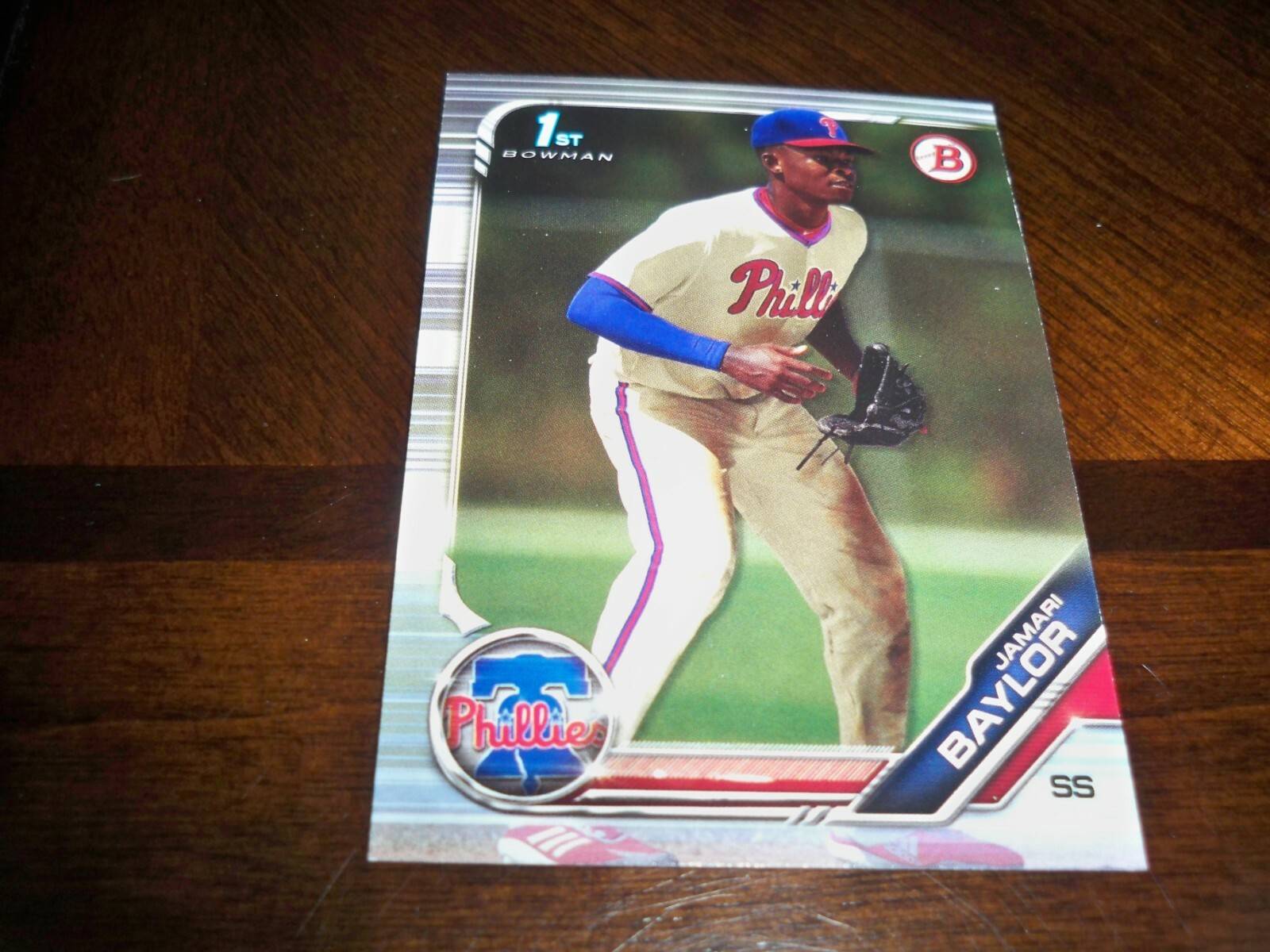 Jamari Baylor 2019 1st Bowman Draft RC #BD-41