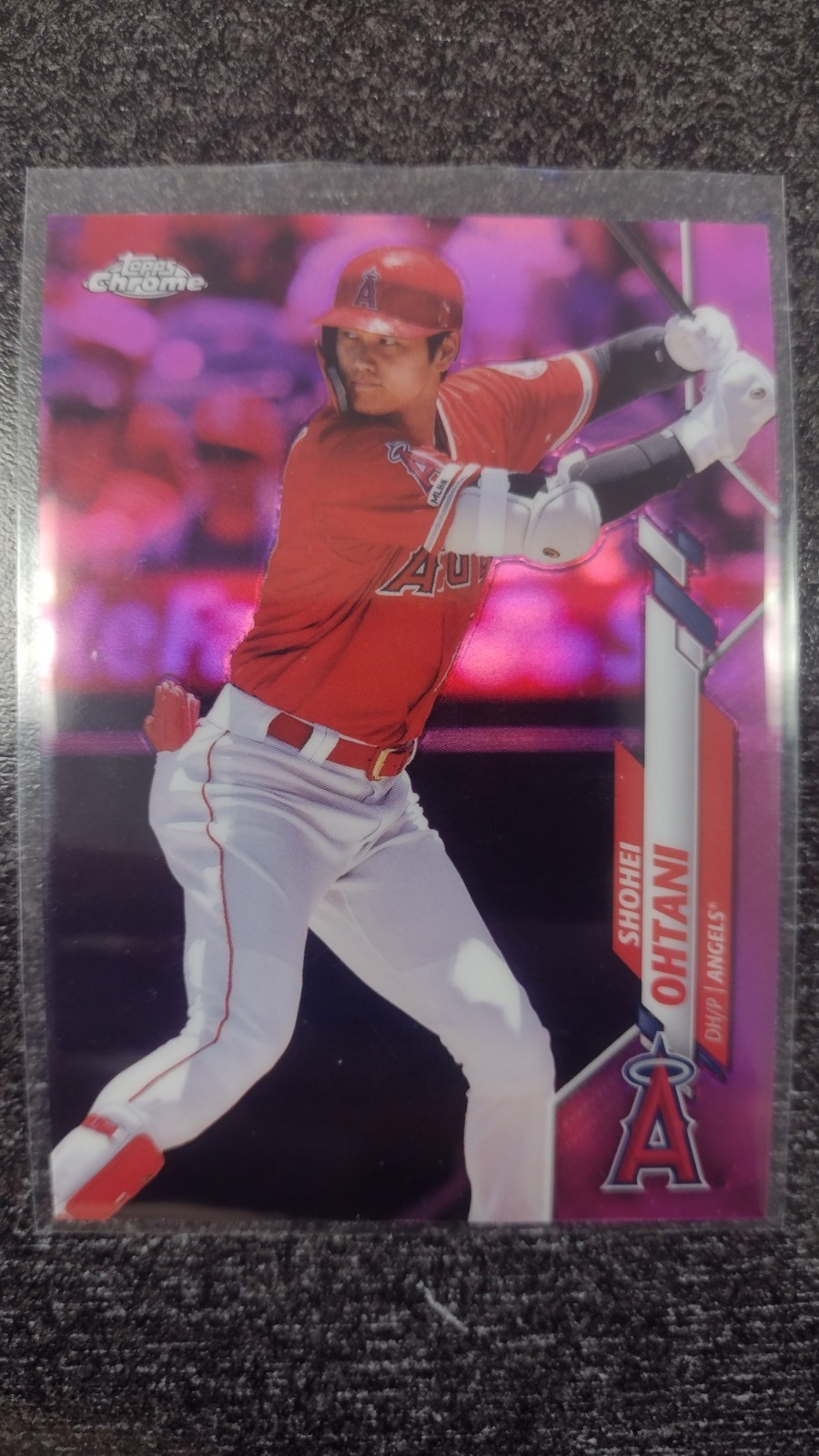 2020 Topps Chrome – Shohei Ohtani #21 Pink Refractor