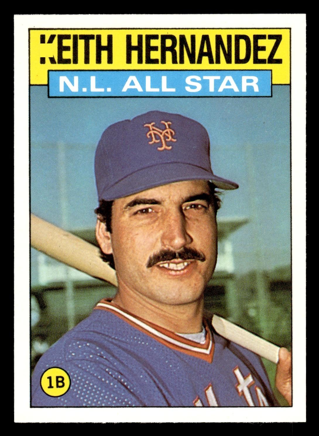 1986 Topps Tiffany Limited Ed. #701 Keith Hernandez *Fresh from Box!*