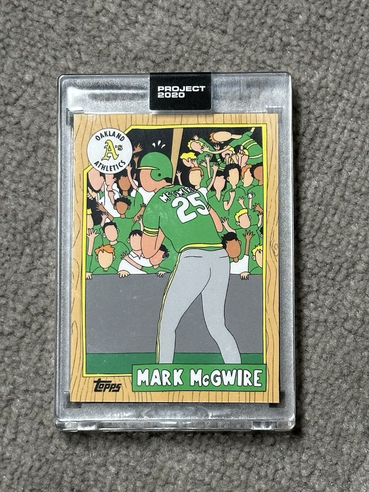 2020 Topps Project 2020 1987 Topps /5092 Mark McGwire Fucci #134