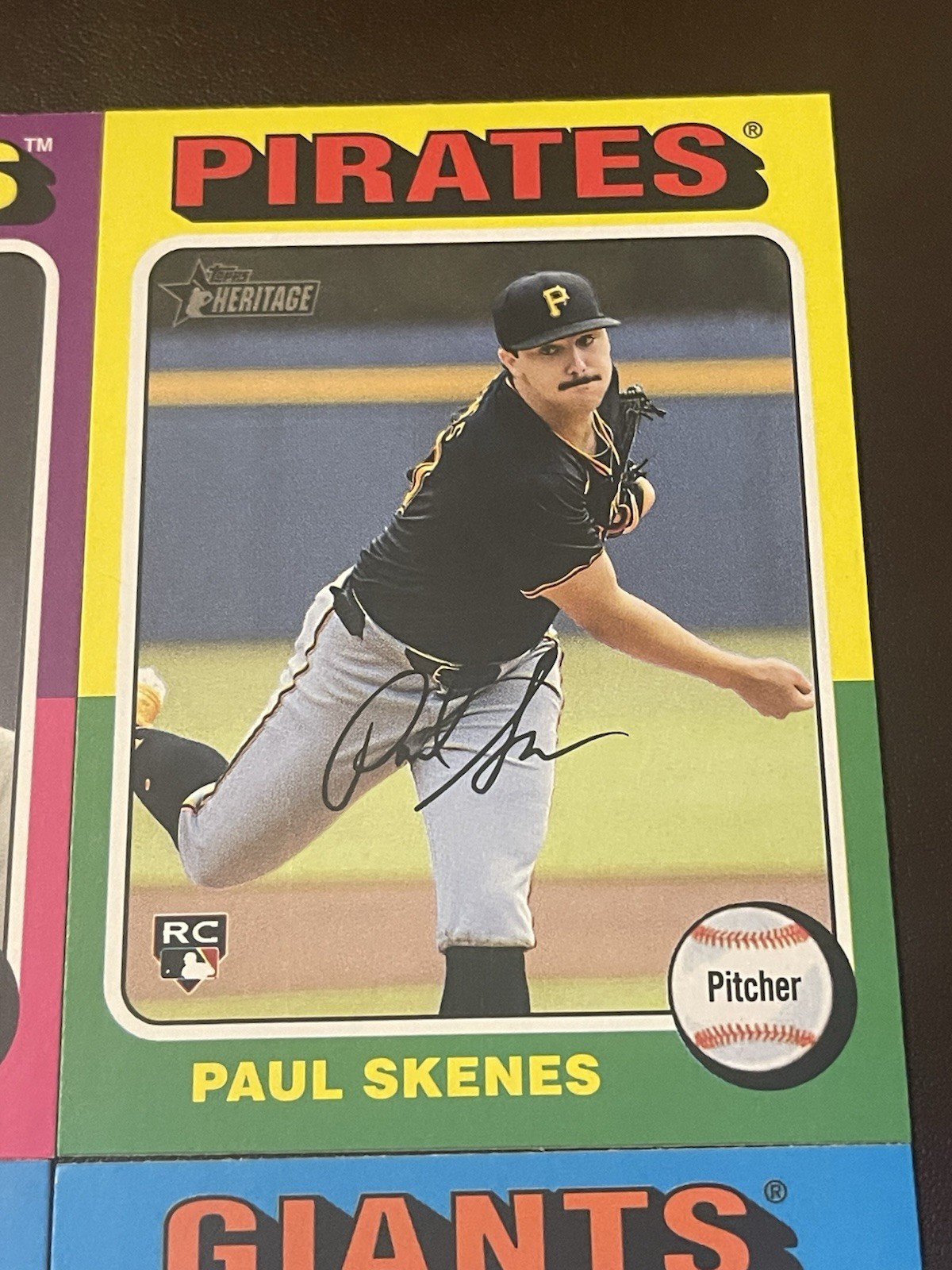 2024 Topps Heritage High Number Complete Base Set #501-700 / Paul Skenes RC