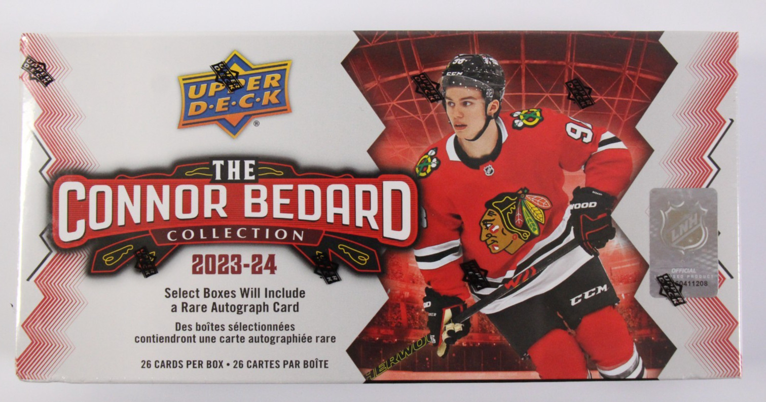 2023-24 Upper Deck The Connor Bedard Collection Hockey Factory Sealed Box