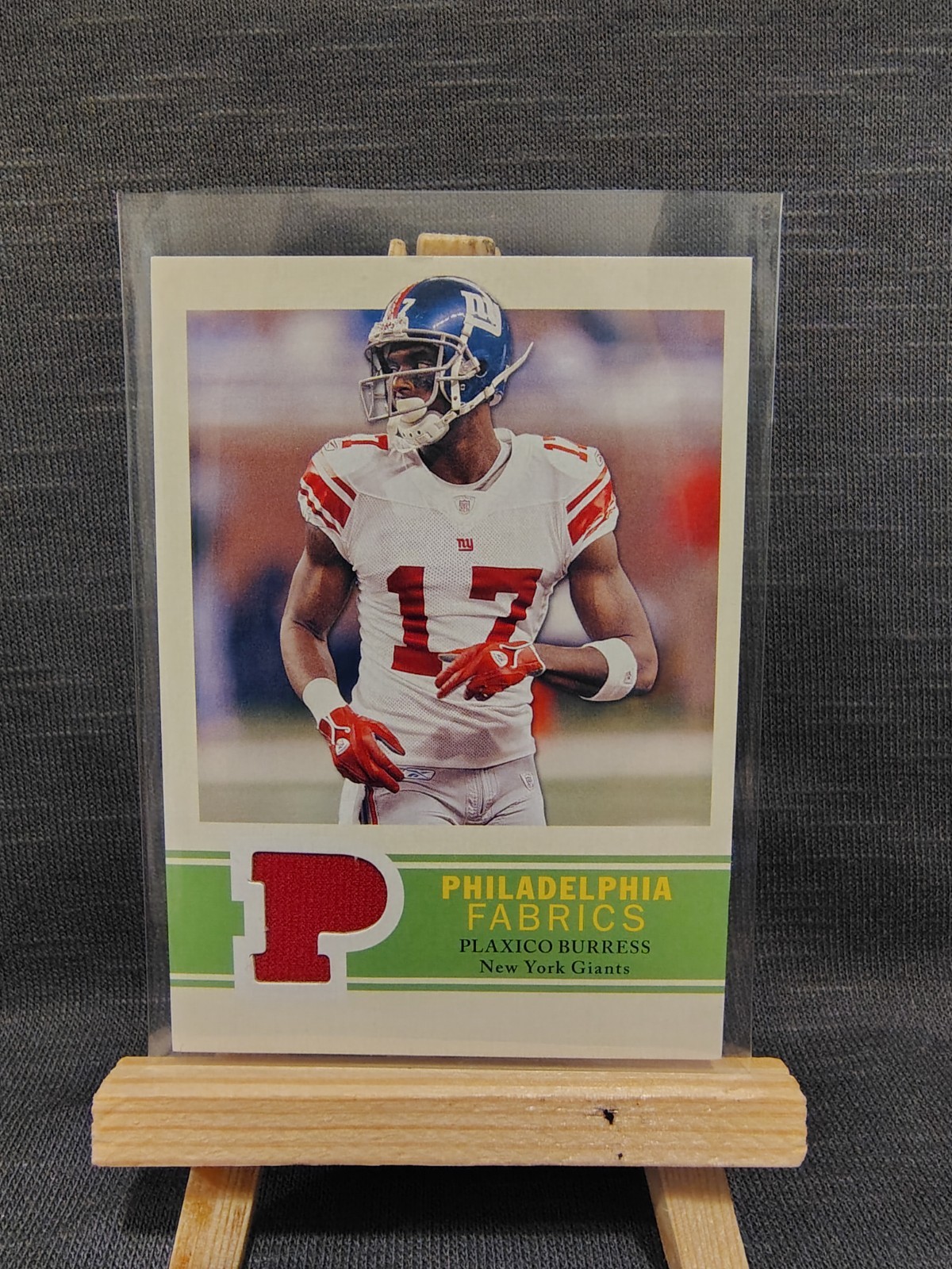 2009 Philadelphia Plaxico Burress #PF-PB Giants Philadelphia Fabrics Jersey