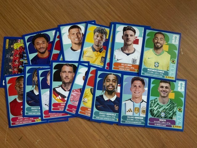 2026 Panini FIFA World Cup Sticker US Edition YOU PICK BLUE Parallel BRA ARG FRA