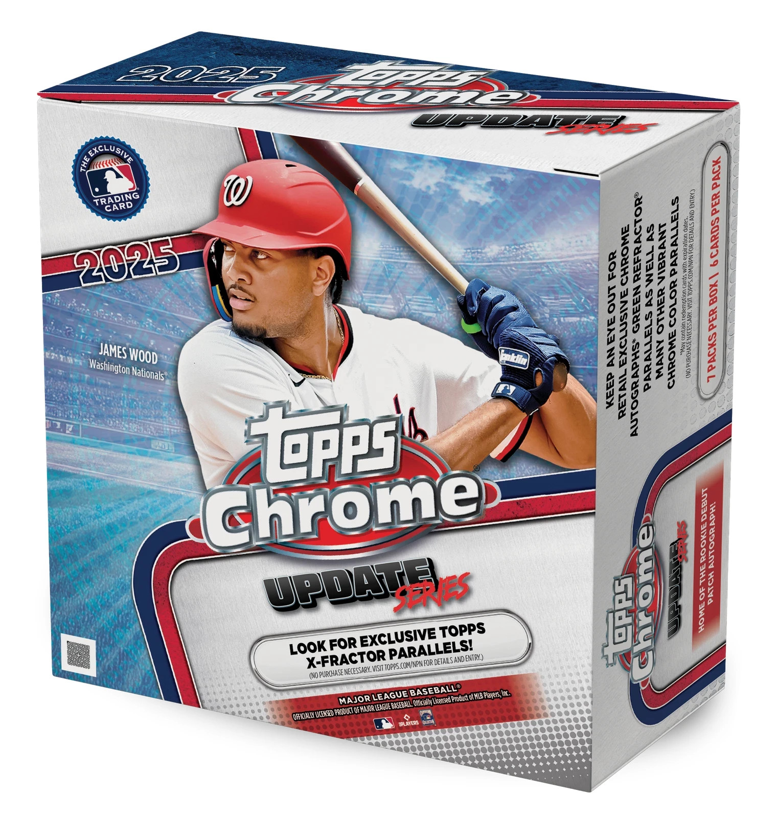 2025 TOPPS CHROME UPDATE SERIES MEGA BOX