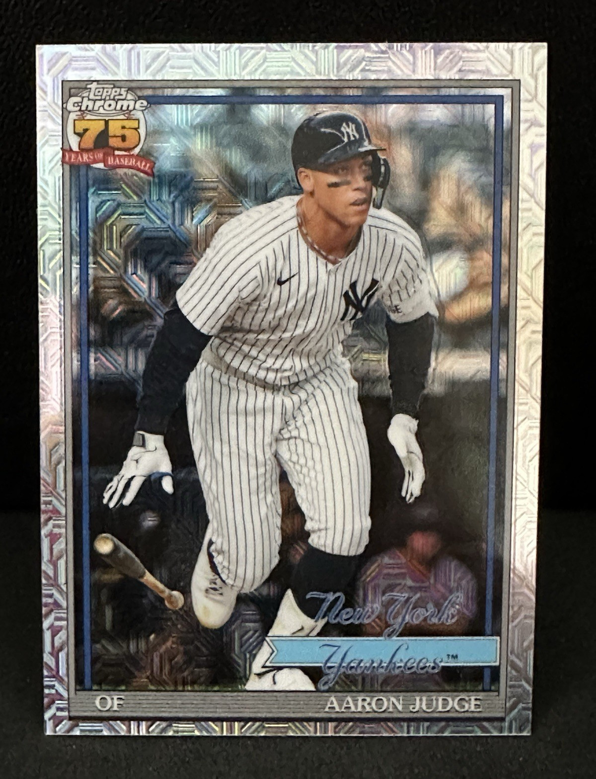 2026 Topps Chrome 75 Years Mojo Aaron Judge #91C-82