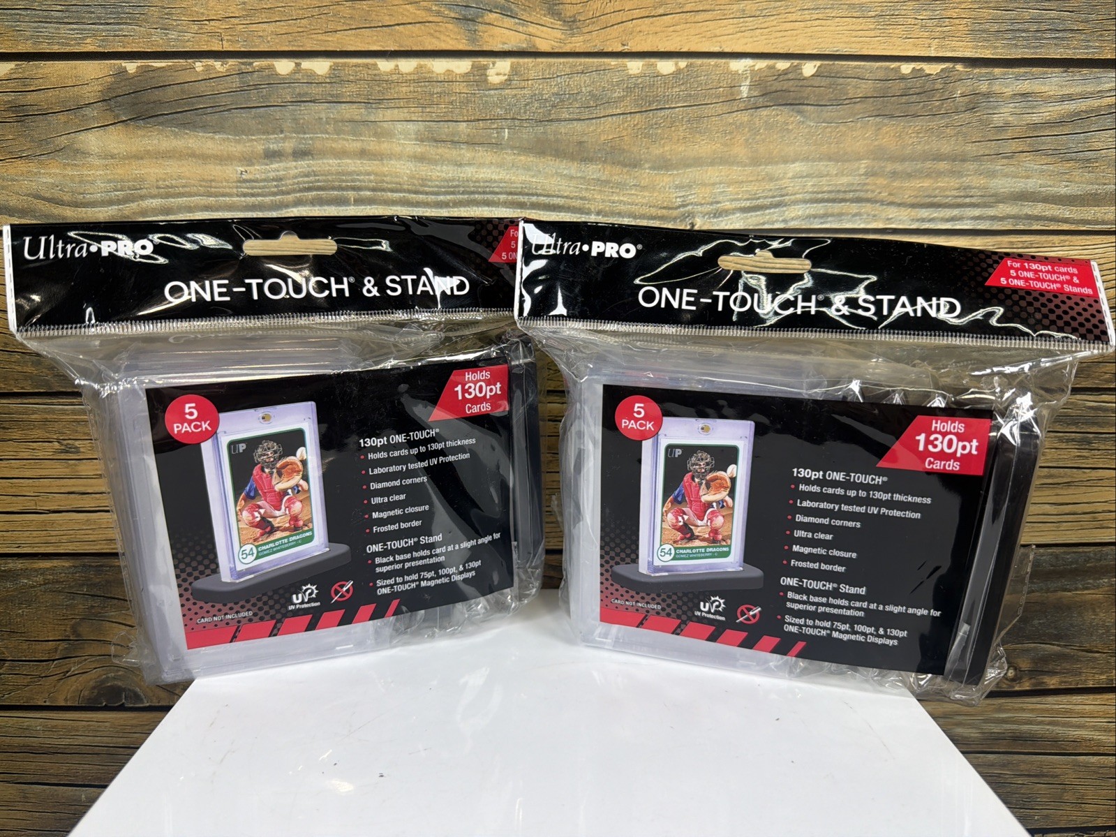 Ultra Pro 35pt One Touch Magnetic Card Holders and Display Stands-10 Units