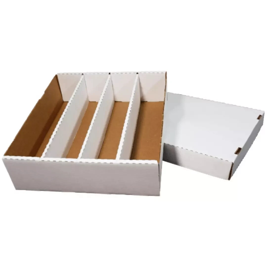 3-Pack • 3200-count • Trading Card Storage Box • Woodhaven Trading Firm
