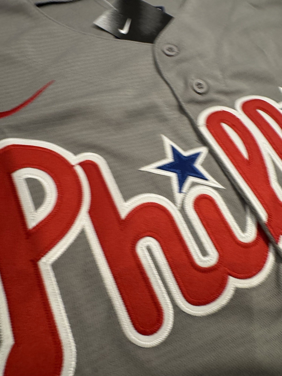 Alex BOHM #28 Philadelphia Phillies Gray Away Jersey Adult NWT All Stitched