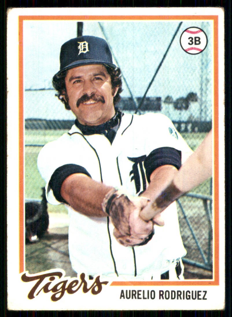 1978 Topps #342 Aurelio Rodriguez Detroit Tigers 56138