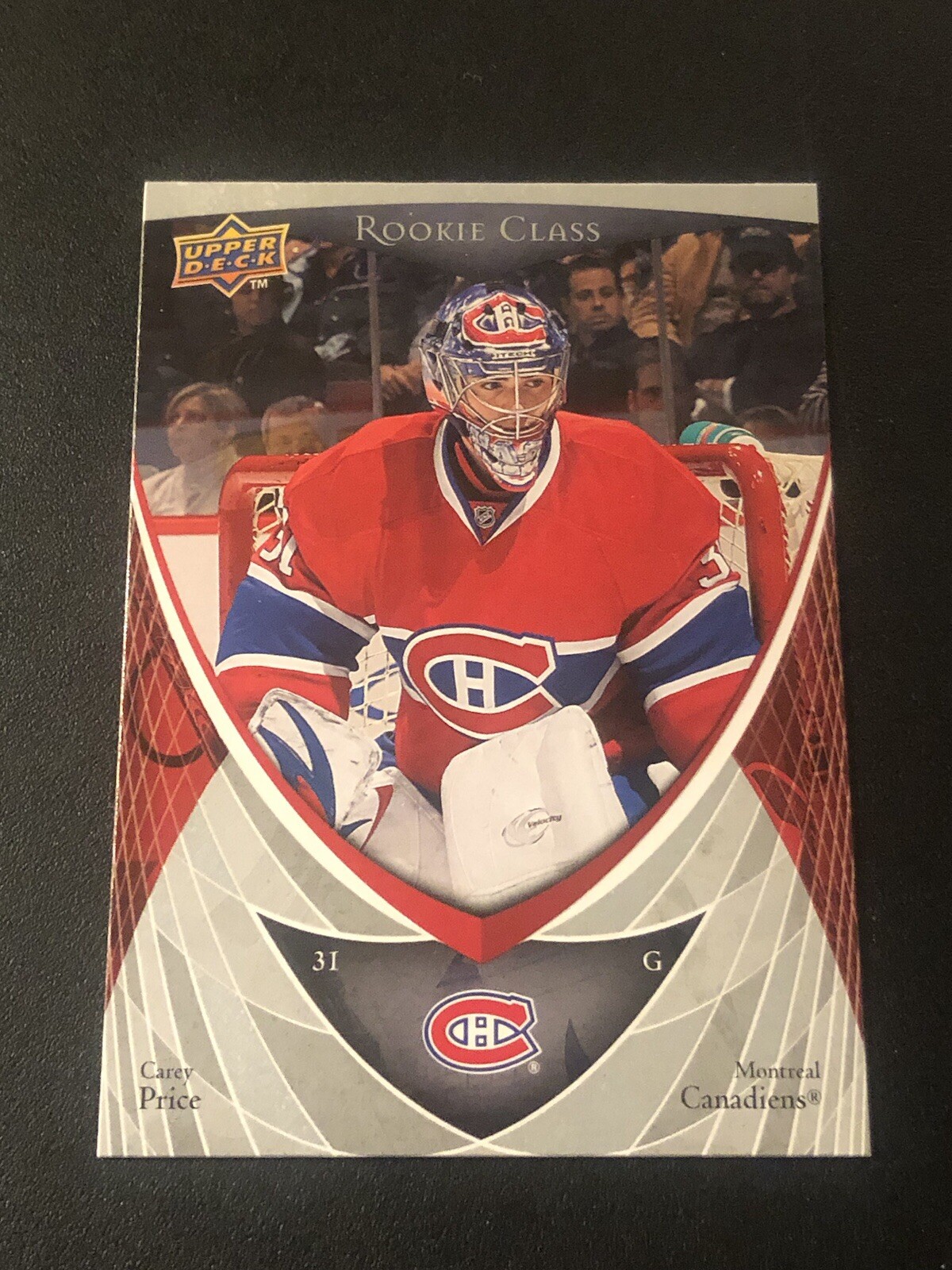 2007-08 Upper Deck Rookie Class Box Set Carey Price #46 RC