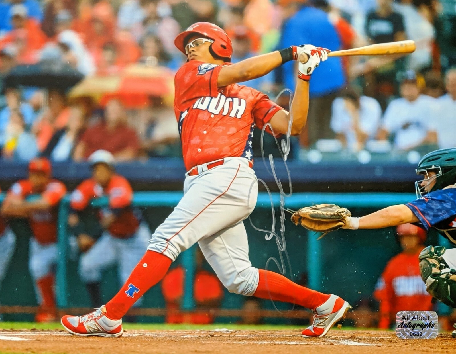 Jhailyn Ortiz Philadelphia Phillies Top Prospect Signed 8×10 Photo w/ AAA COA
