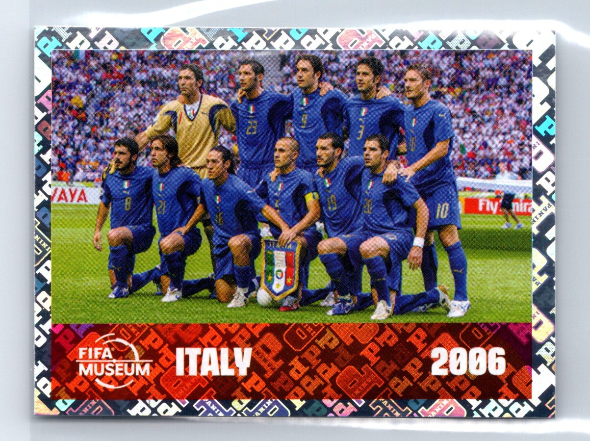 2026 Panini FIFA World Cup Museum Team Italy 2006 #FWC17 Foil Sticker