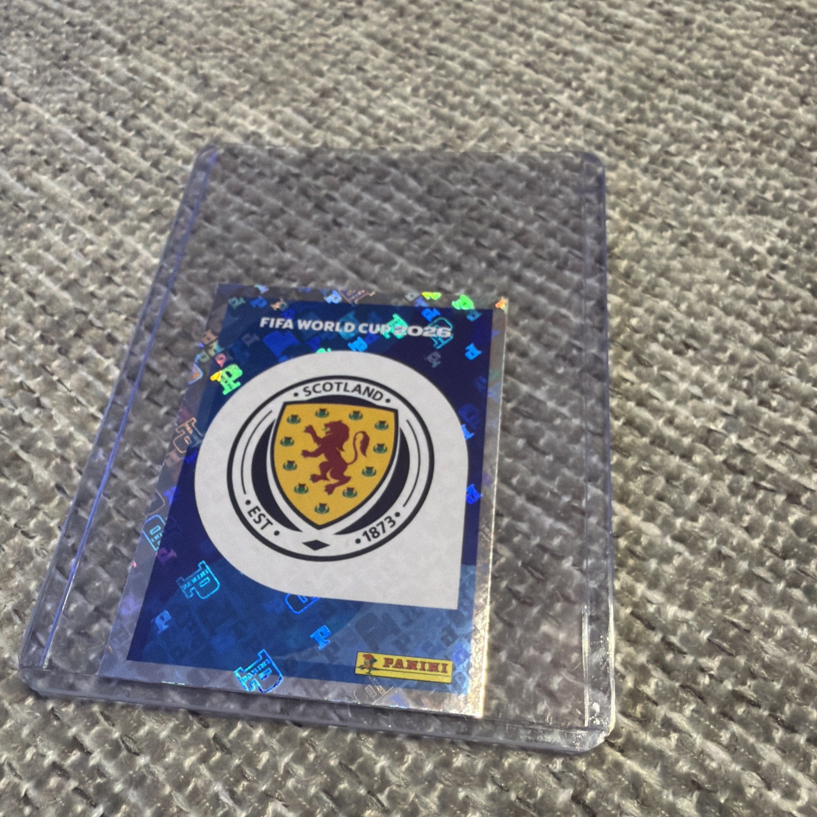 2026 Panini Fifa World Cup Sticker – Curacao #CUW 1 – Team Logo Foil