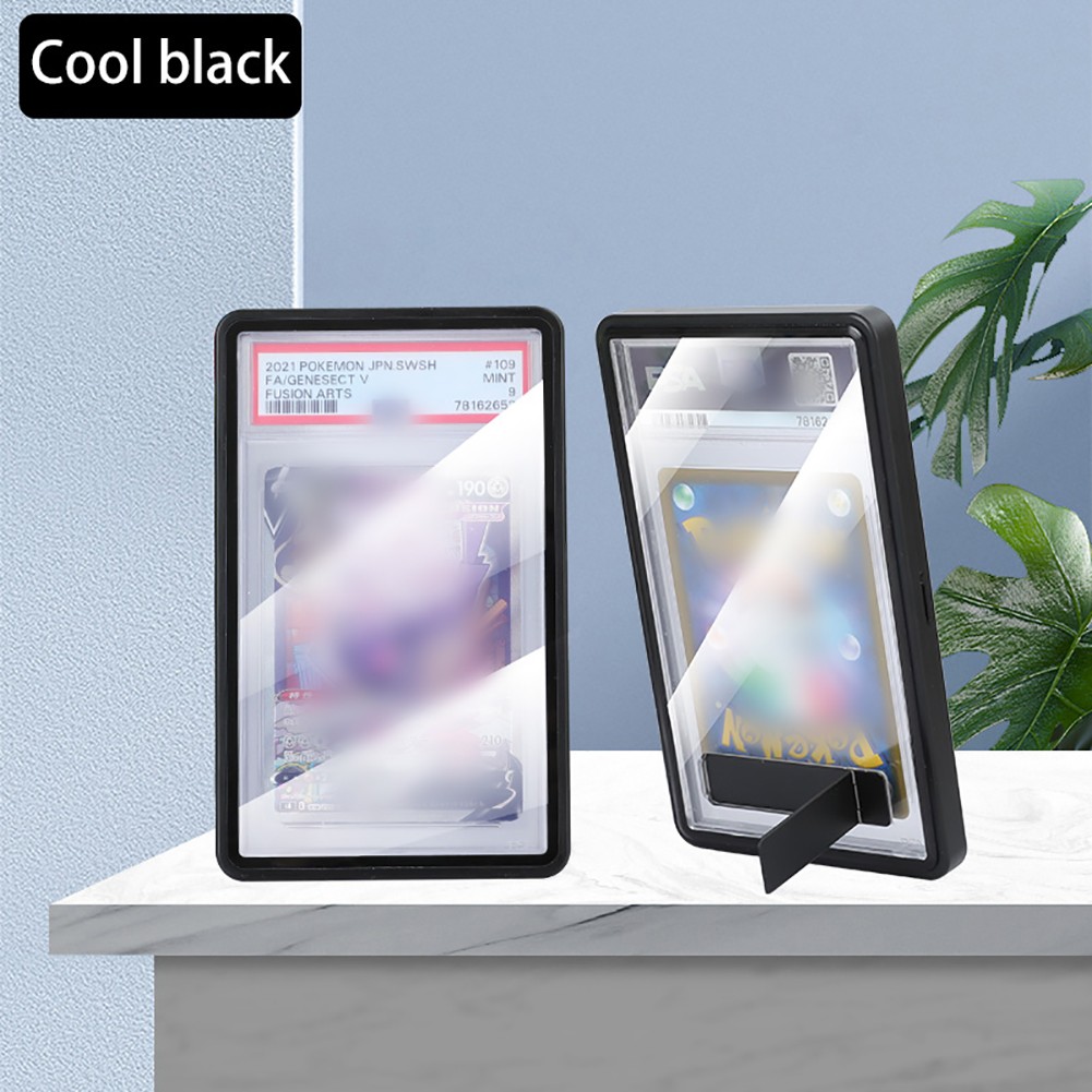 1-5PCS For PSA Magnetic Slab Case Protector For Graded Card Metal Bumper