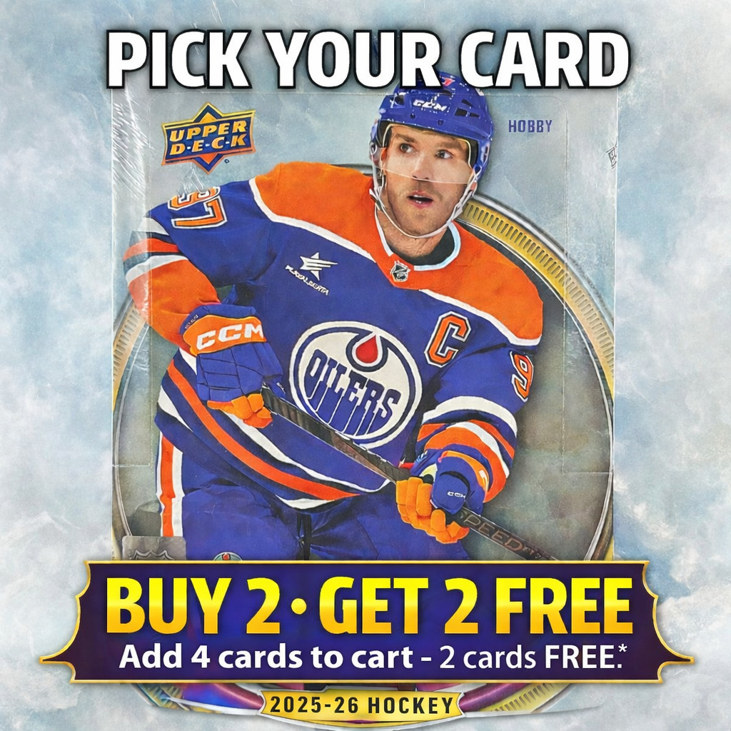 2025-26 Upper Deck Series 1 Hockey Base – Pick Your Card Buy 2 Get 2