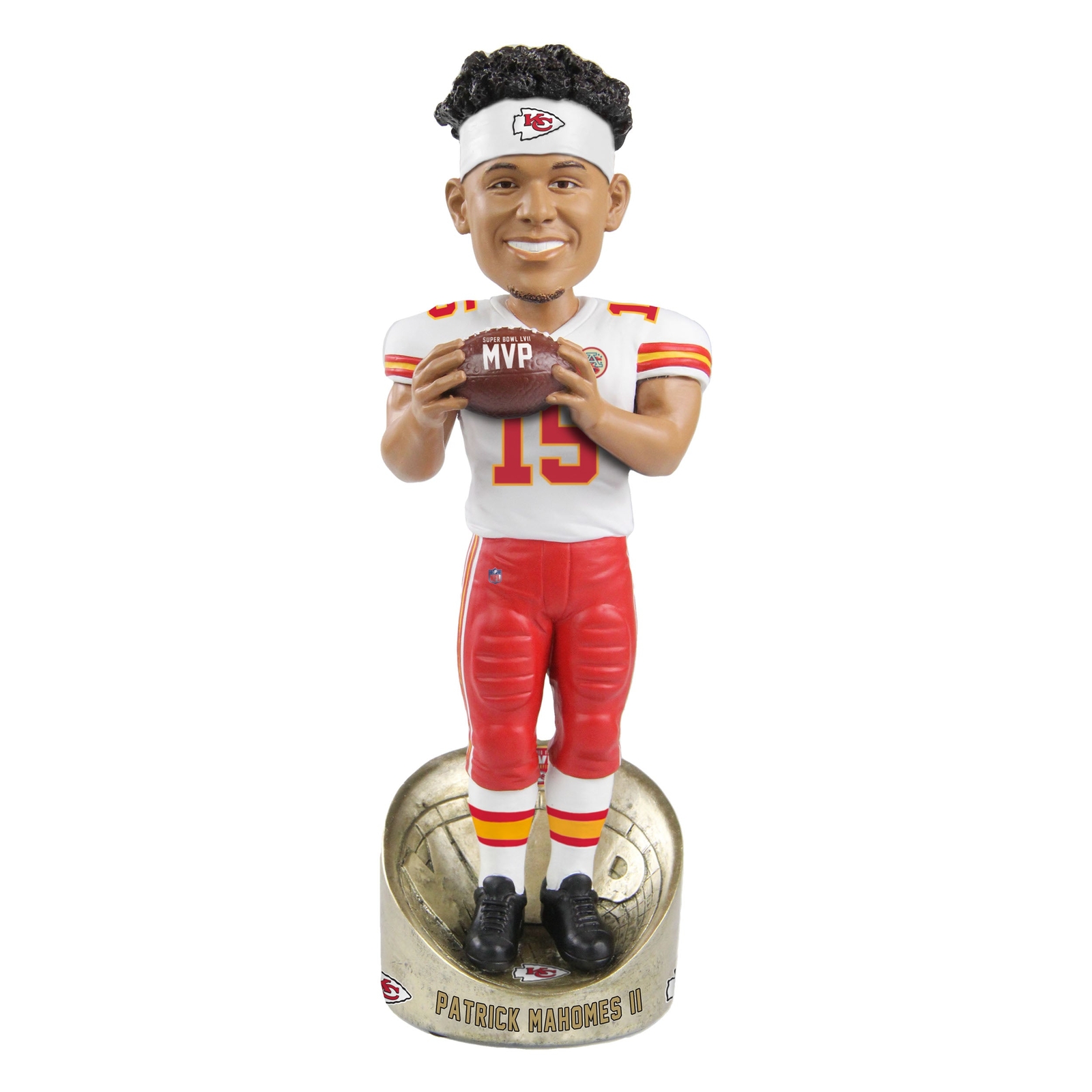 Patrick Mahomes Kansas City Chiefs Super Bowl LVII Champions MVP Bobblehead NFL