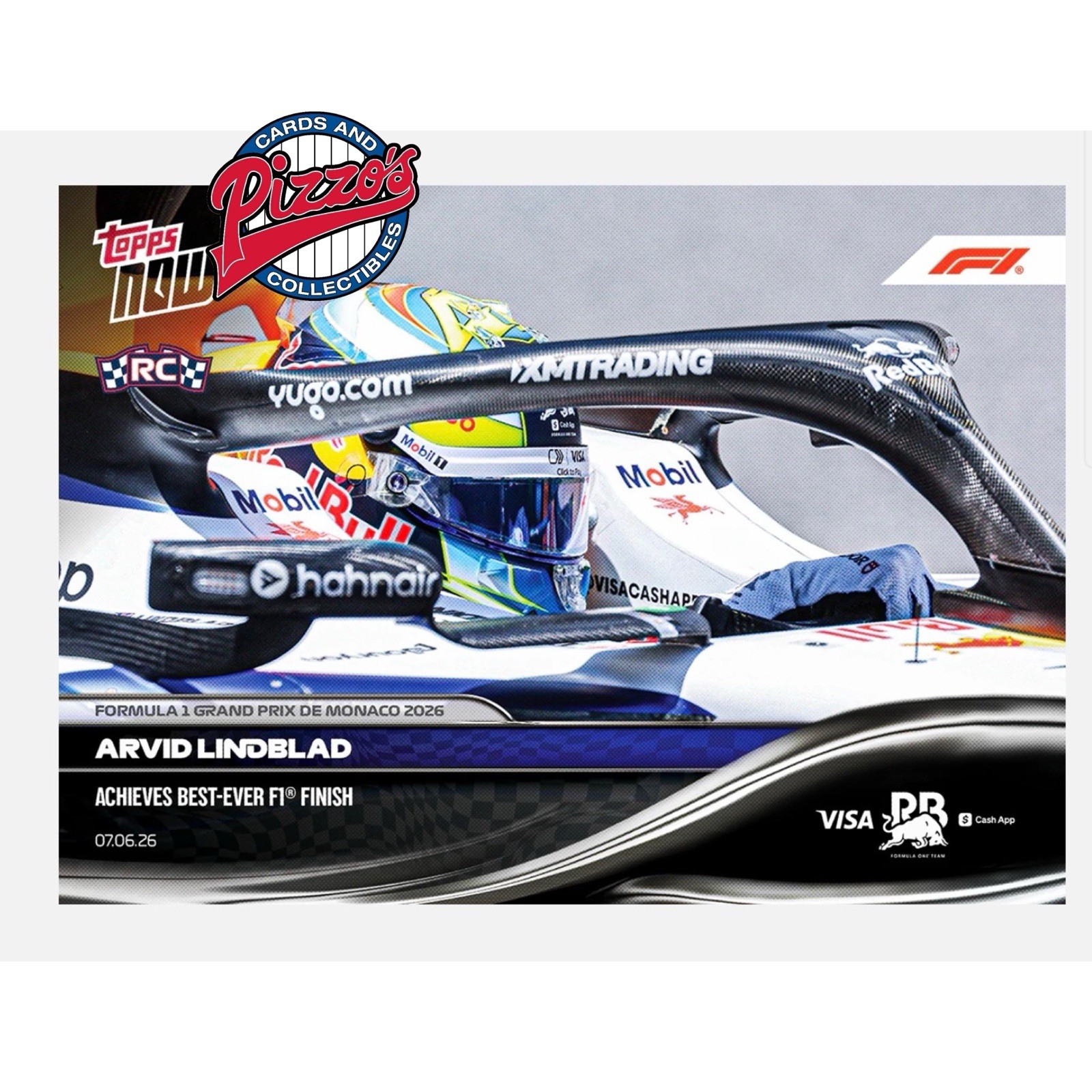 4-Card Bundle Monaco GP F1 2026 Formula 1 Topps NOW Cards 33-36 Presale