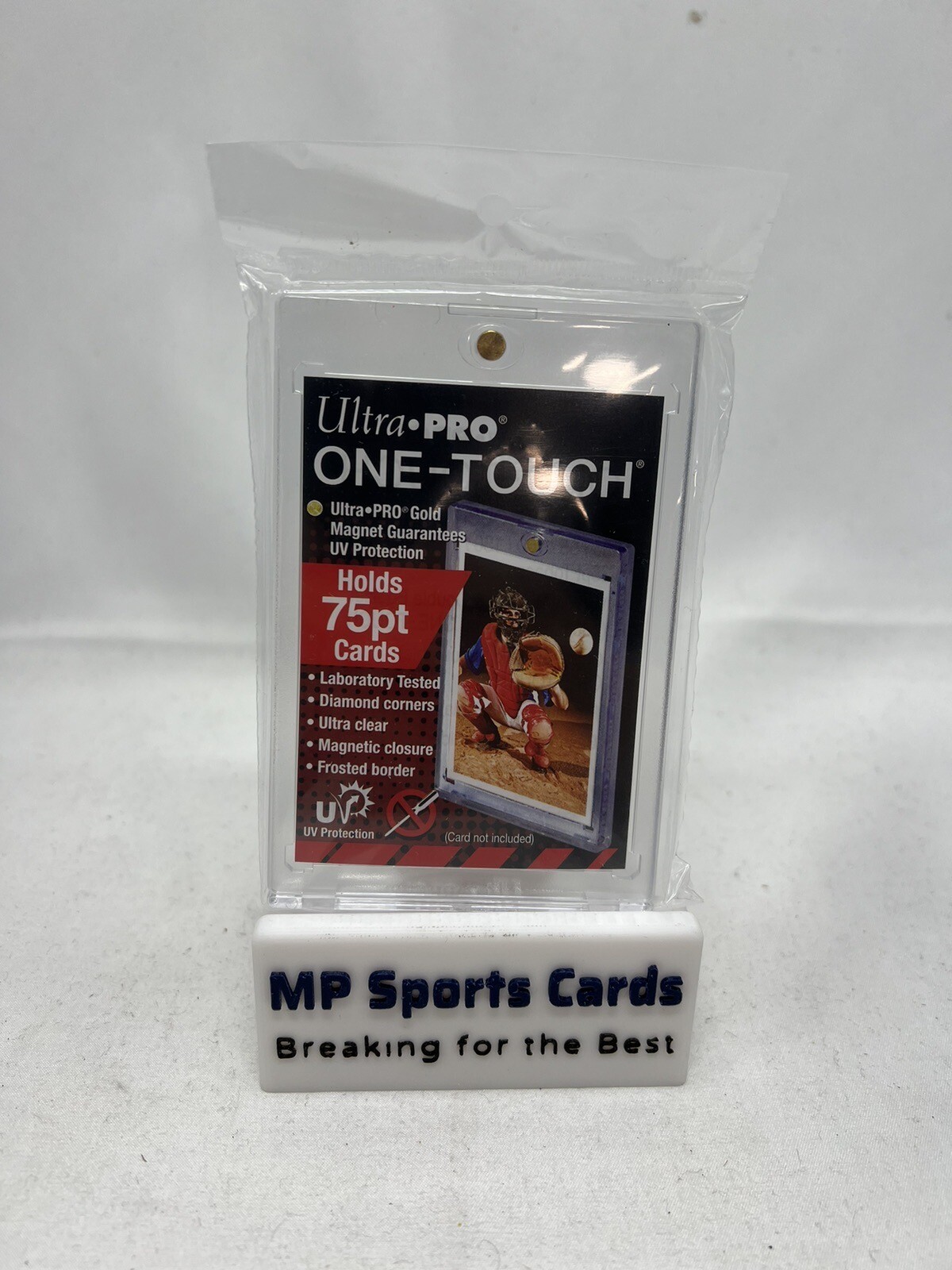 (1) Ultra Pro One-Touch Magnetic Card Holder 75pt UV Protection Free Shipping!