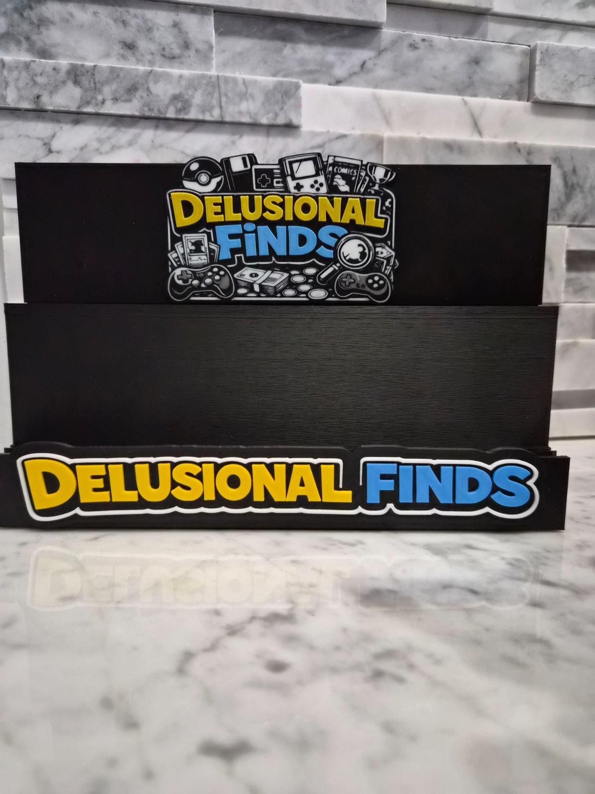 Custom Tier Card Stand (add your logo), For Sports Cards, Pokemon, MTG, Breakers