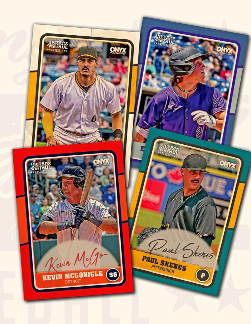 2025 Onyx Vintage Extended Baseball Mega BOX | 10 AUTO+4 Parallels Guaranteed