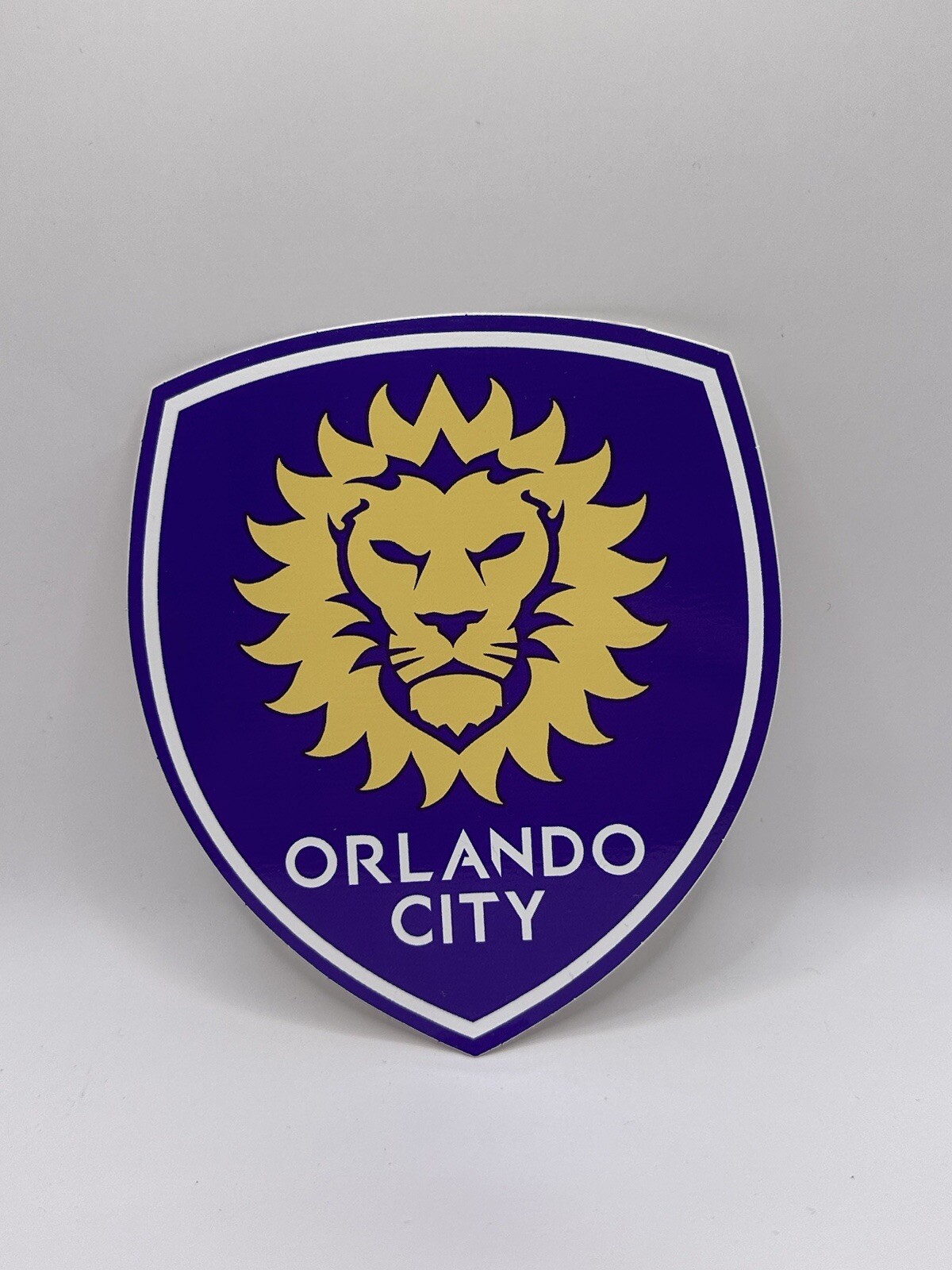 Orlando City Sticker 4×4.5in