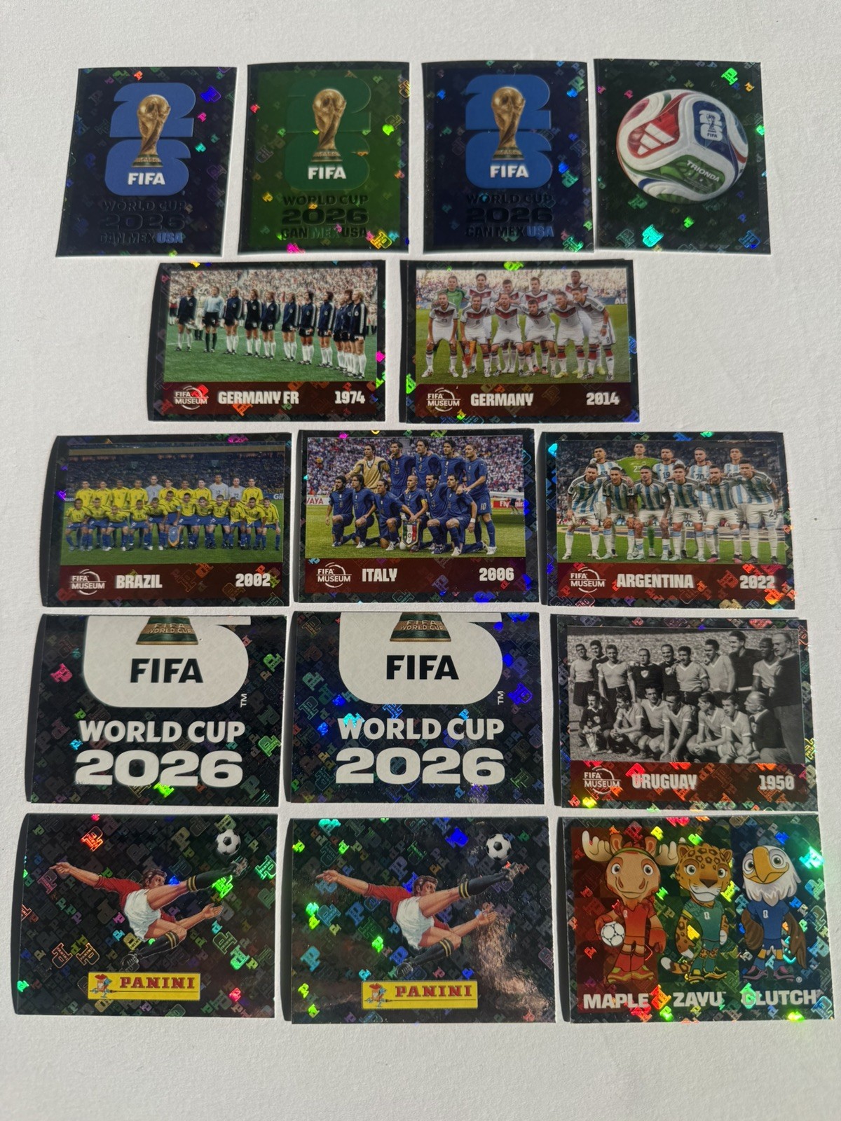 Panini FIFA World Cup 2026 Special Foil Lot 15 #00 Possible Misprint