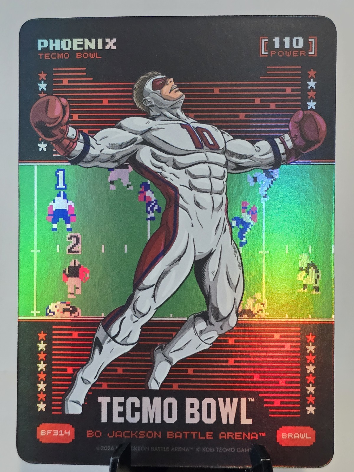 Bo Jackson Battle Arena Tecmo Bowl Phoenix Battlefoil Brawl #BF314 Bo Nix