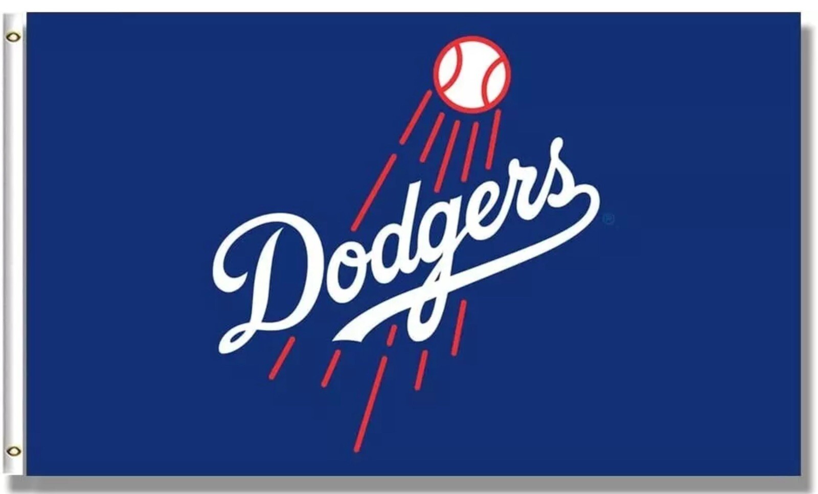Los Angeles Dodgers Flag 3×5 Ft Banner Baseball MLB US Seller CA Fast Shipping