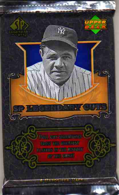2007 SP Legendary Cuts Baseball Guaranteed (Cut Auto) Hot Pack