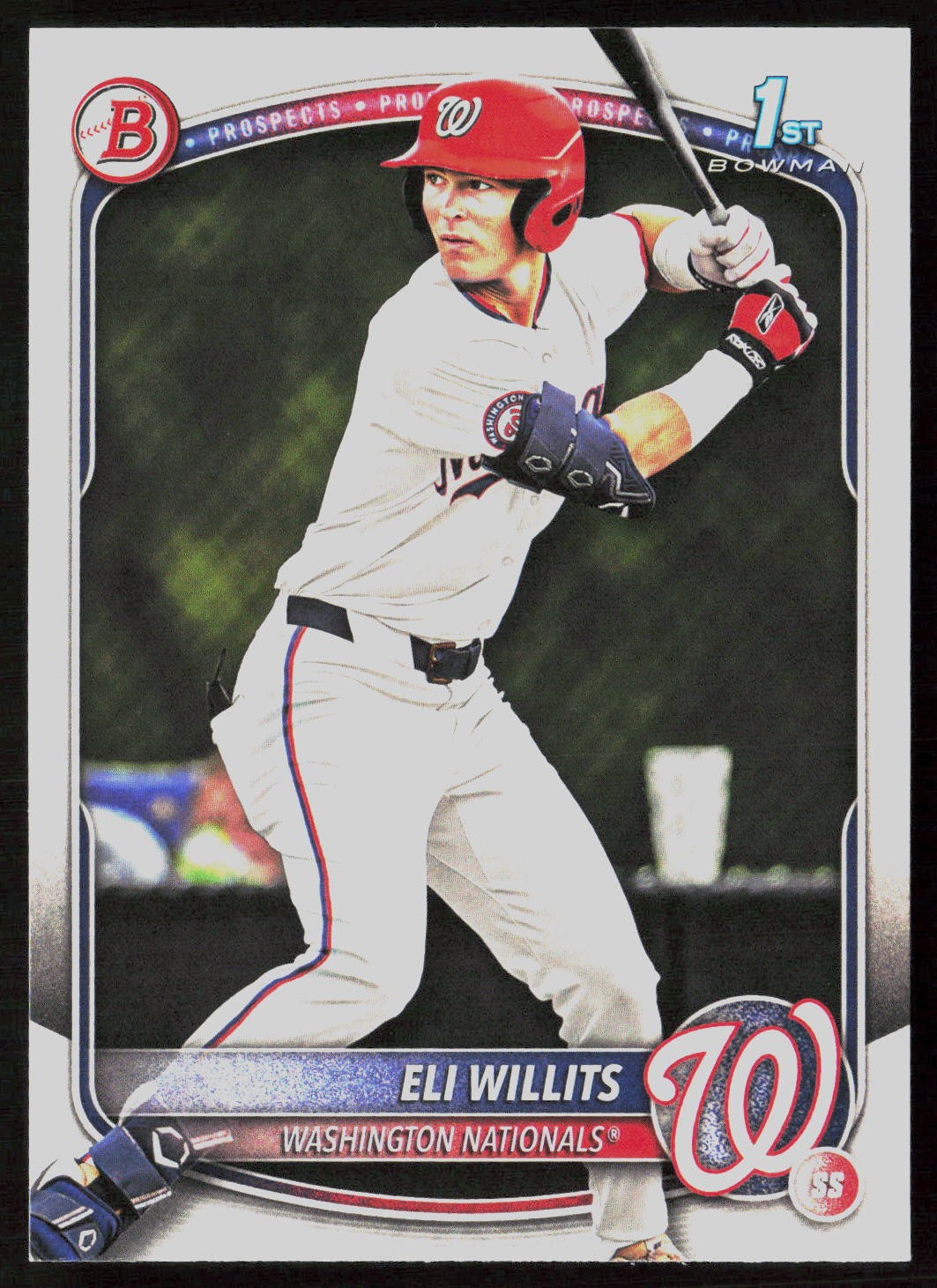 2025 Bowman Draft #BD-1 Eli Willits