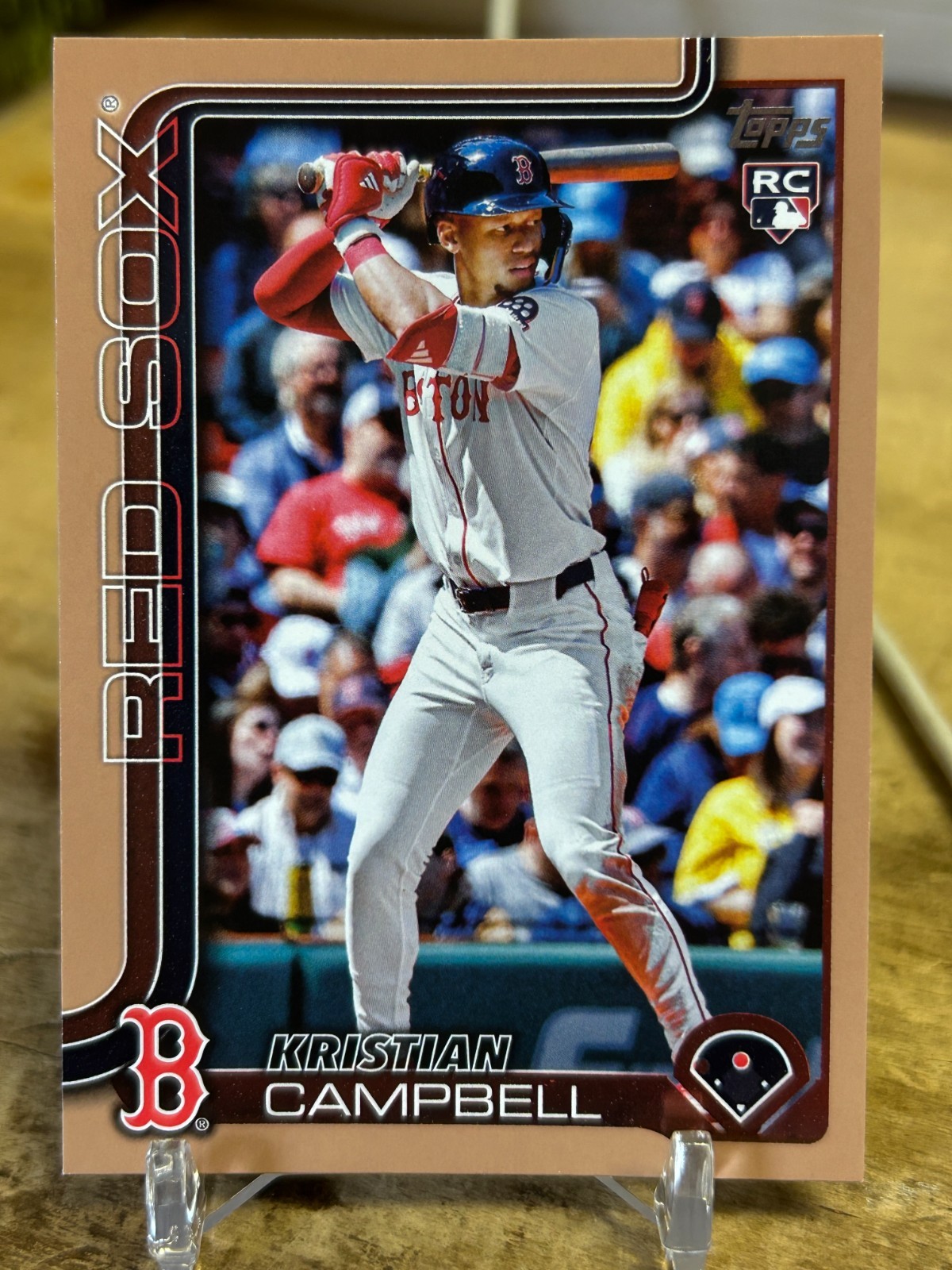 2025 Topps Update Series – Kristian Campbell #US1 Gold /2025 (RC)