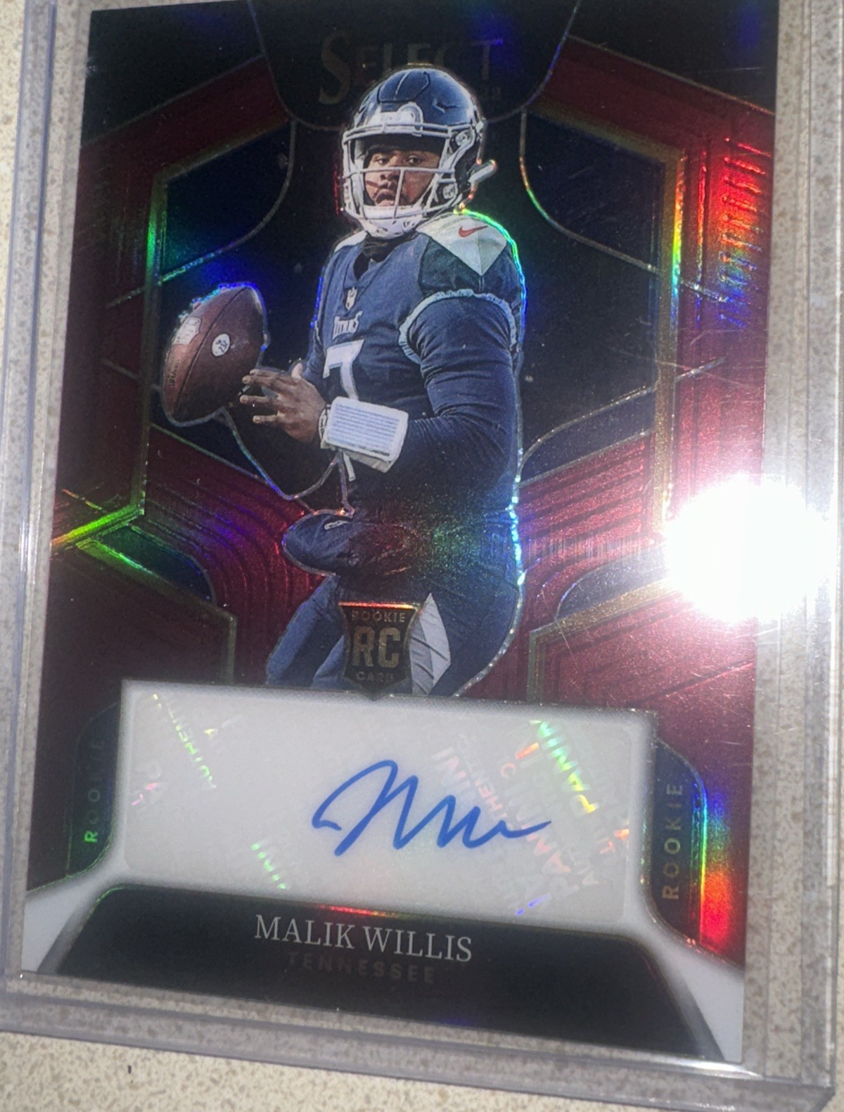 2022 Panini Select Malik Willis RC Auto /60 Maroon Prizm 🐬’s! & FREE SHIPPING!!