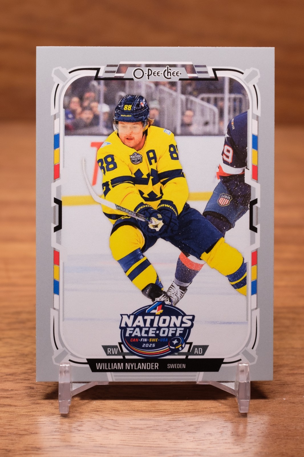 2025-26 O-Pee-Chee Base #533 William Nylander – Team Sweden