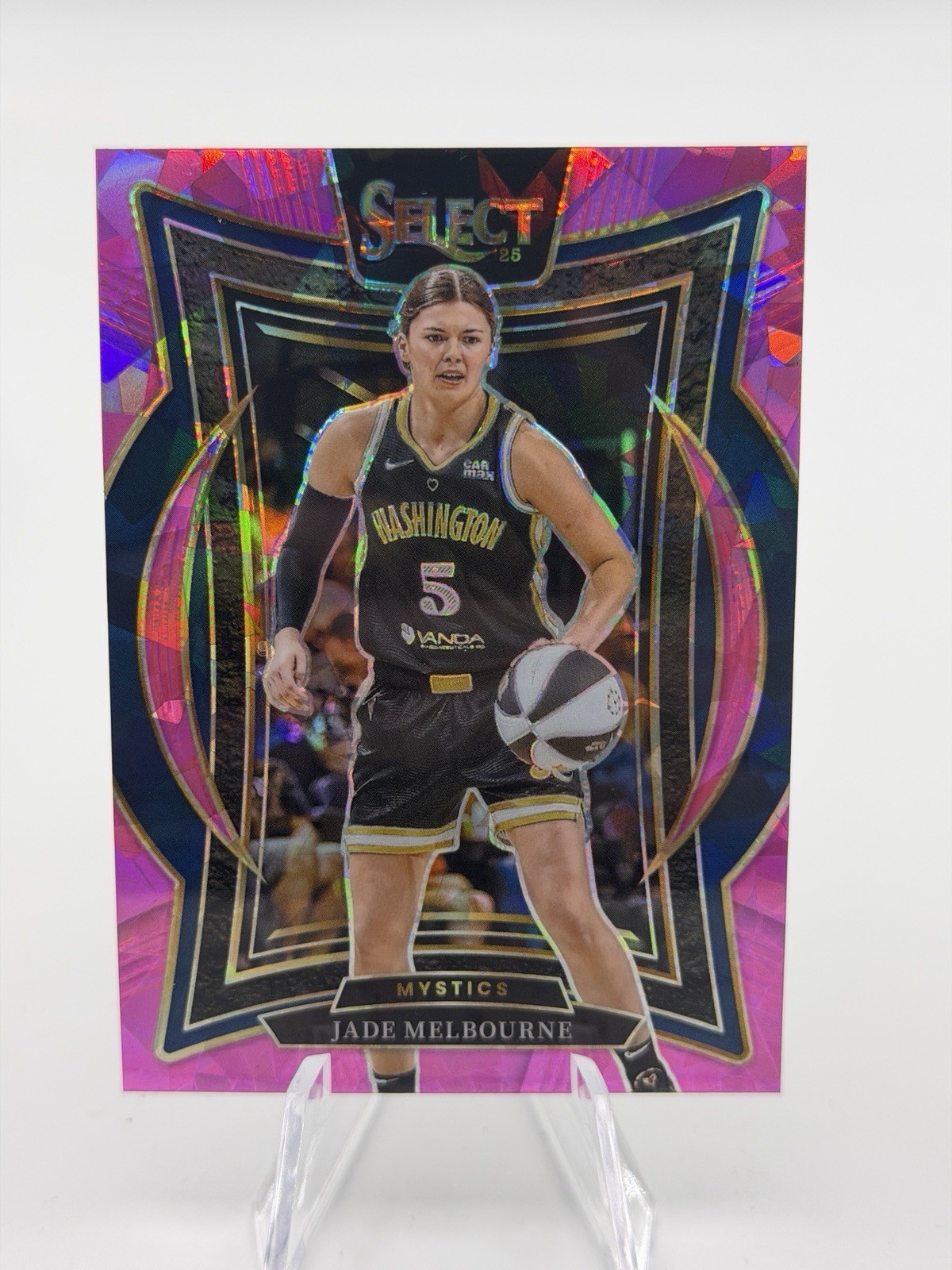 2025 Panini Select WNBA – Concourse Jade Melbourne #3 Pink Ice Prizm