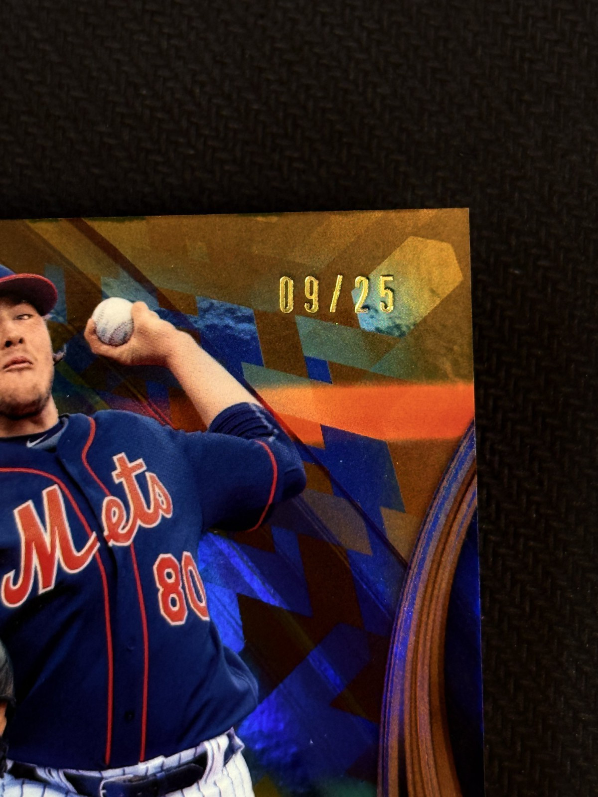 2017 Bowman Platinum ORANGE FOIL REFRACTOR P.J. Conlon 09/25