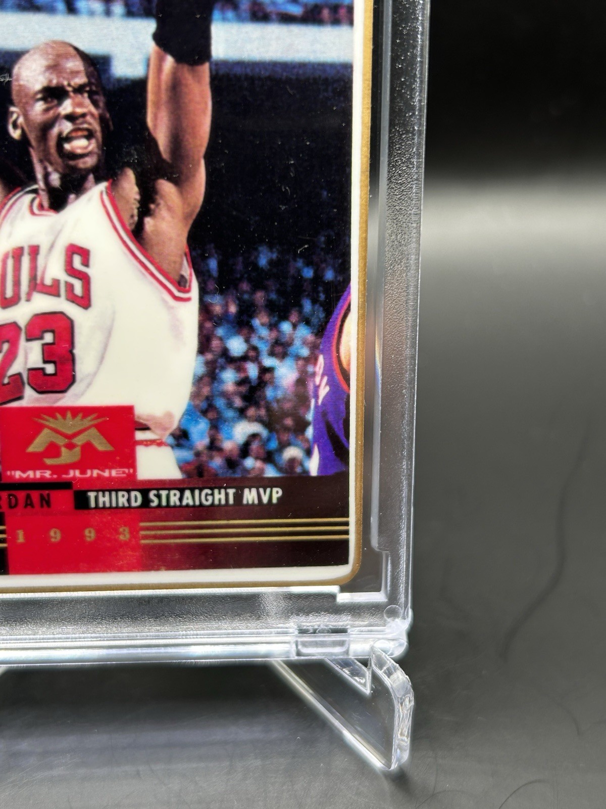 1993 Mr. June Ceramic BEST # /2500 Upper Deck Card Michael Jordan RARE