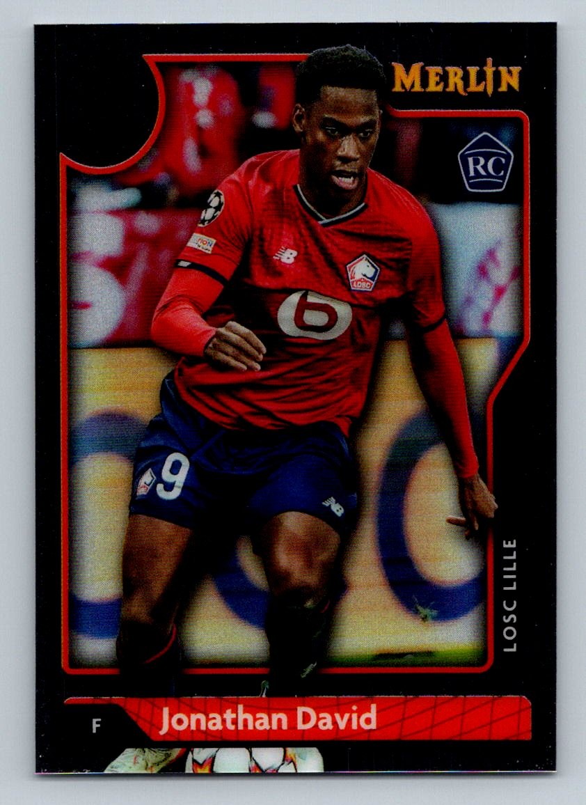 2022 Topps Merlin Jonathan David Rookie Losc Lille #99