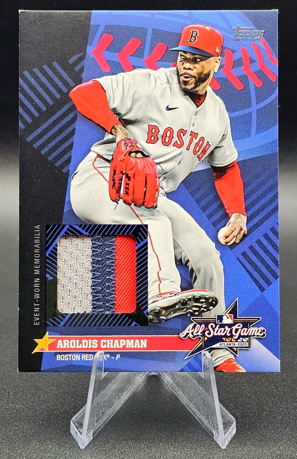 2025 Topps Update – All-Star Game Used Relic – Aroldis Chapman Black /10 #AS-AC