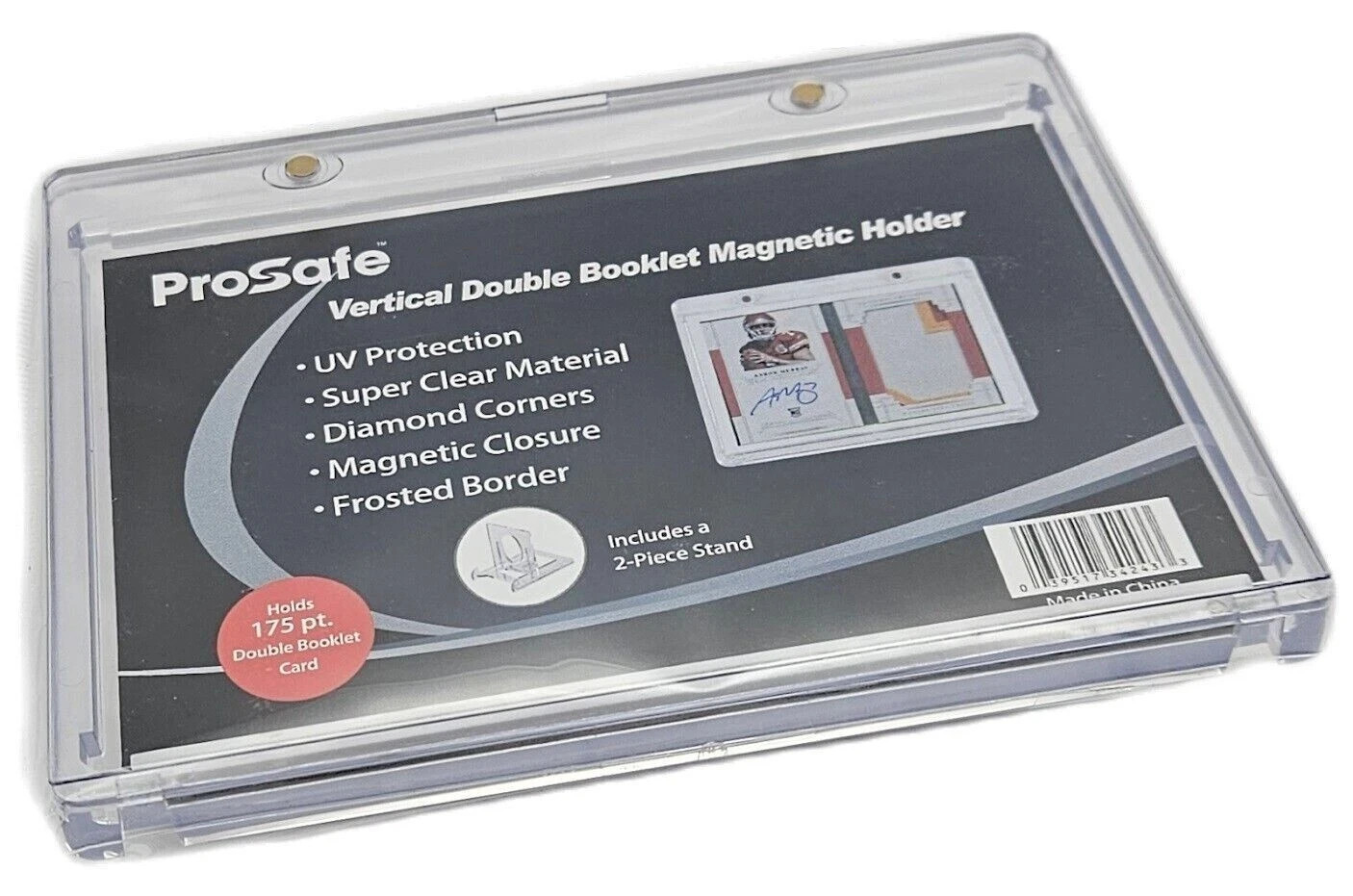 Pro Safe horizontal booklet one touch 187mm holder with stand 34244 new sealed