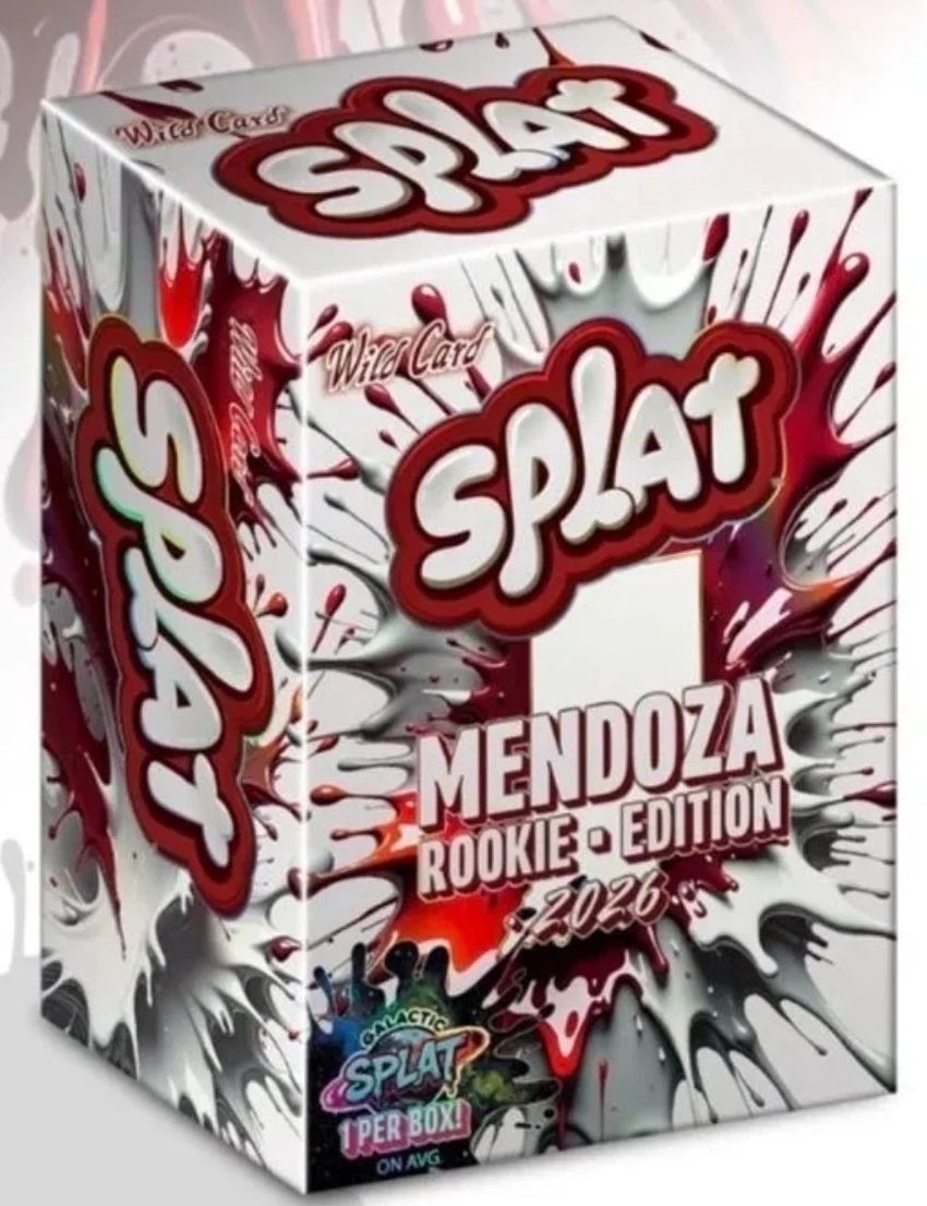 Fernando Mendoza 2026 Wild Card Splat Rookie Edition Sealed Box 🔥 Case Hits
