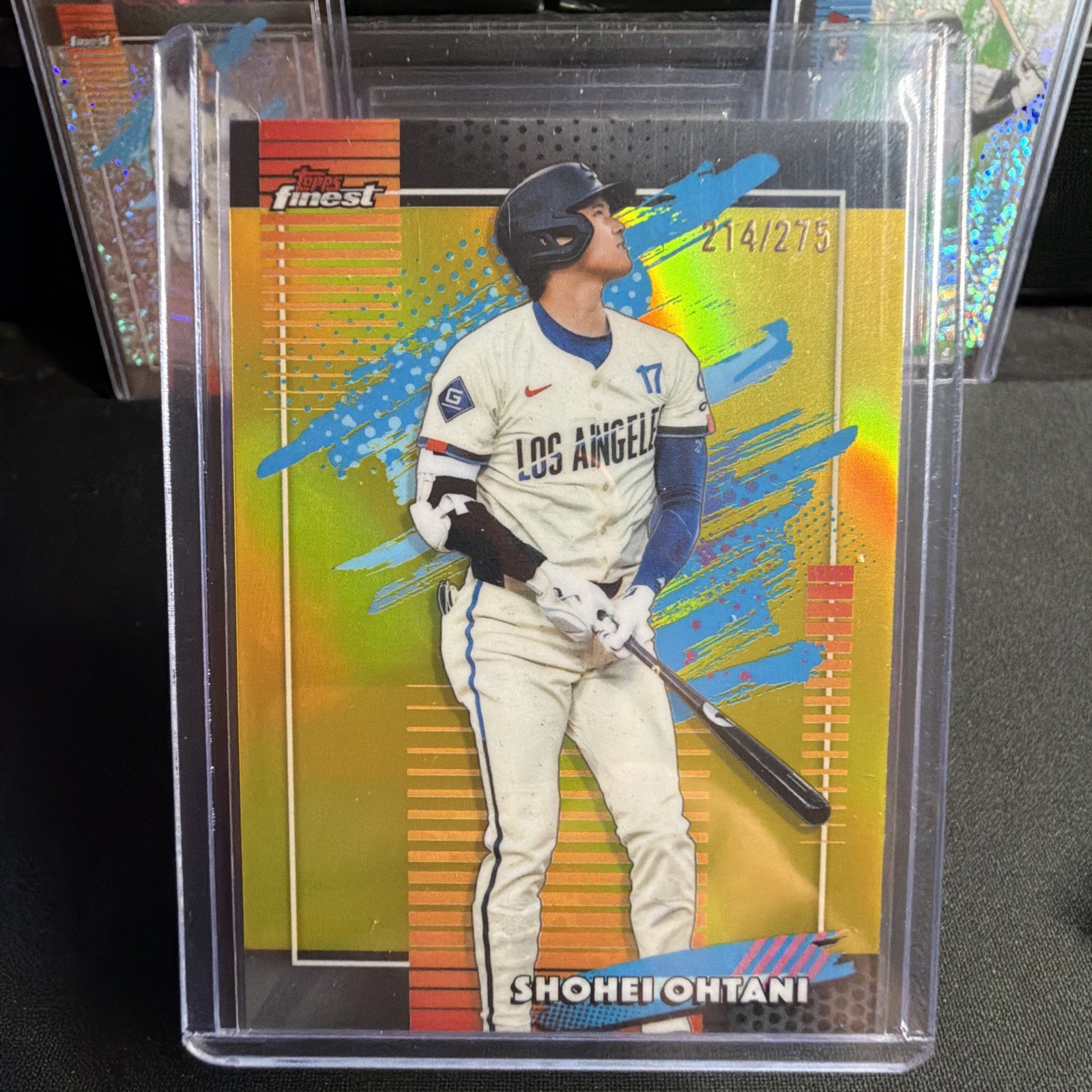 2026 Topps Finest Shohei Ohtani Yellow Parallel Uncommon #150 /275